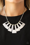 Paparazzi Accessories Terra Takeover Green Necklace - Pure Elegance by Kym