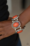 Paparazzi Accessories Rodeo Rancho Orange Bracelet - Pure Elegance by Kym