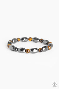 Paparazzi Accessories To Each Their Own Brown Bracelet - Pure Elegance by Kym