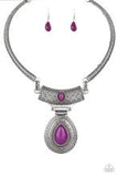 Paparazzi Accessories Prowling Prowess Purple Necklace - Pure Elegance by Kym