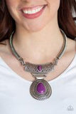 Paparazzi Accessories Prowling Prowess Purple Necklace - Pure Elegance by Kym