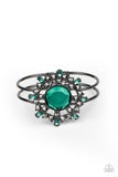 Paparazzi Accessories Elaborate Elegance Green Bracelet - Pure Elegance by Kym