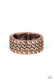 Paparazzi Jewelry All Wheel Drive - Copper Ring - Pure Elegance by Kym