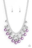 Paparazzi Accessories Pearl Appraisal Purple Necklace - Pure Elegance by Kym