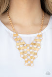 Paparazzi Accessories Net Result Gold Necklace - Pure Elegance by Kym