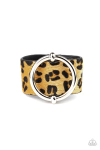 Paparazzi Accessories Asking FUR Trouble Yellow Urban Bracelet - Pure Elegance by Kym