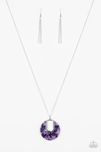 Paparazzi Jewelry Setting The Fashion - Purple Necklace - Pure Elegance by Kym