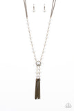 Paparazzi Accessories Vintage Diva Brass Necklace - Pure Elegance by Kym