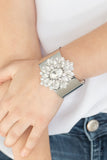 Paparazzi Accessories The Fashionmonger White Bracelet - Pure Elegance by Kym