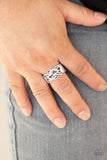 Paparazzi Accessories Well-Oiled Machine Silver Ring - Pure Elegance by Kym