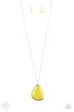 Paparazzi Accessories Ethereal Experience Yellow Necklace - Pure Elegance by Kym
