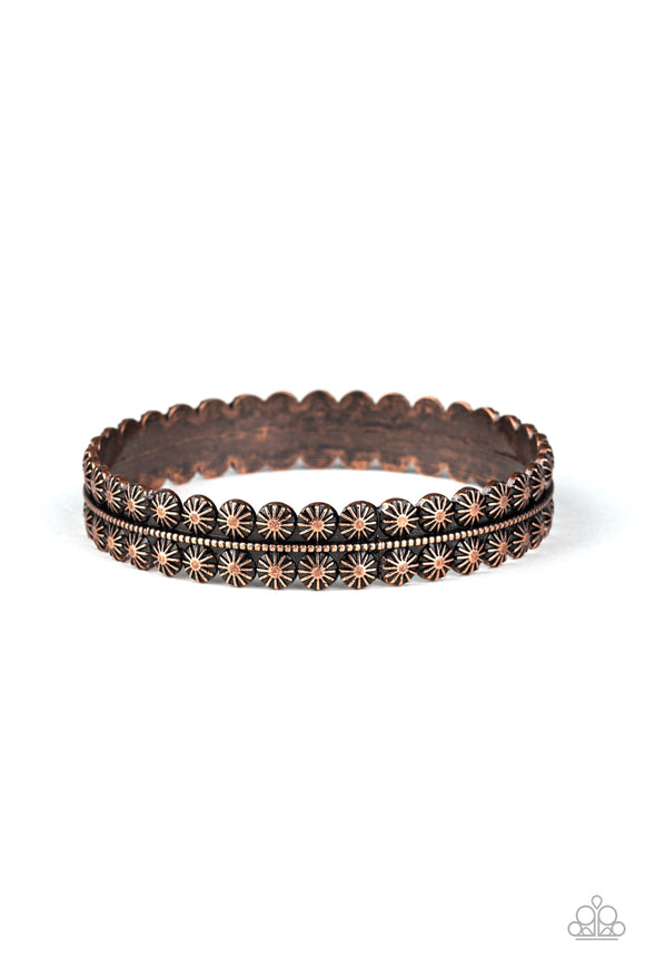 Paparazzi Accessories Rustic Relic Copper Bracelet - Pure Elegance by Kym