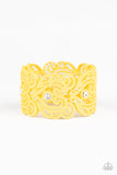 Vintage Romance - Yellow - Pure Elegance by Kym