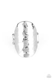 Paparazzi Accessories Revamped Ripple Silver Ring - Pure Elegance by Kym
