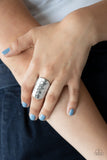Paparazzi Accessories Revamped Ripple Silver Ring - Pure Elegance by Kym