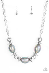 Paparazzi Accessories Welcome to the Big Leagues Silver Necklace - Pure Elegance by Kym