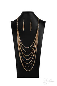 Paparazzi Zi Collection 2020 Commanding Gold Necklace - Pure Elegance by Kym