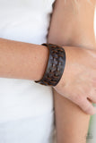 Paparazzi Accessories Country Life Brown Men's Bracelet - Pure Elegance by Kym