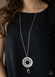 Paparazzi Accessories Circle Back To That Silver Necklace - Pure Elegance by Kym