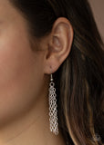 Paparazzi Accessories Circle Back To That Silver Necklace - Pure Elegance by Kym