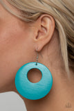 Paparazzi Accessories Island Hop - Blue Earrings - Pure Elegance by Kym