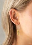 Paparazzi Accessories Gives Me Chills Yellow Necklace - Pure Elegance by Kym