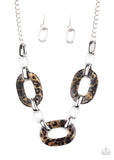 Paparazzi Accessories Sink Your Claws In Brown Necklace - Pure Elegance by Kym