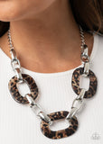 Paparazzi Accessories Sink Your Claws In Brown Necklace - Pure Elegance by Kym