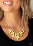 Paparazzi Accessories Bohemian Banquet Yellow Necklace - Pure Elegance by Kym