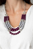 Paparazzi Accessories BEAD Your Own Drum Purple Necklace - Pure Elegance by Kym