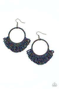 Paparazzi accessories Cant BEAD-lieve My Eyes! Multi Earrings - Pure Elegance by Kym