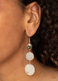Paparazzi Accessories Poshly Polished - Green Earring - Pure Elegance by Kym