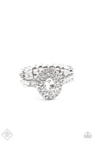 Paparazzi Accessories I Said Yes White Ring - Pure Elegance by Kym
