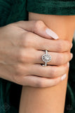 Paparazzi Accessories I Said Yes White Ring - Pure Elegance by Kym