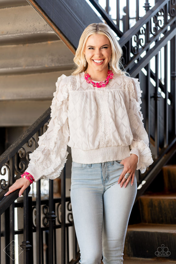 Paparazzi Jewelry Fashion Fix  Aug 2021 Glimpses of Malibu - Complete Trend Blend - Pure Elegance by Kym