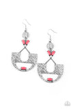 Paparazzi Accessories Modern Day Mecca Pink Earrings - Pure Elegance by Kym