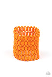 Paparazzi Accessories Way Down In Kokomo - Orange Bracelet - Pure Elegance by Kym