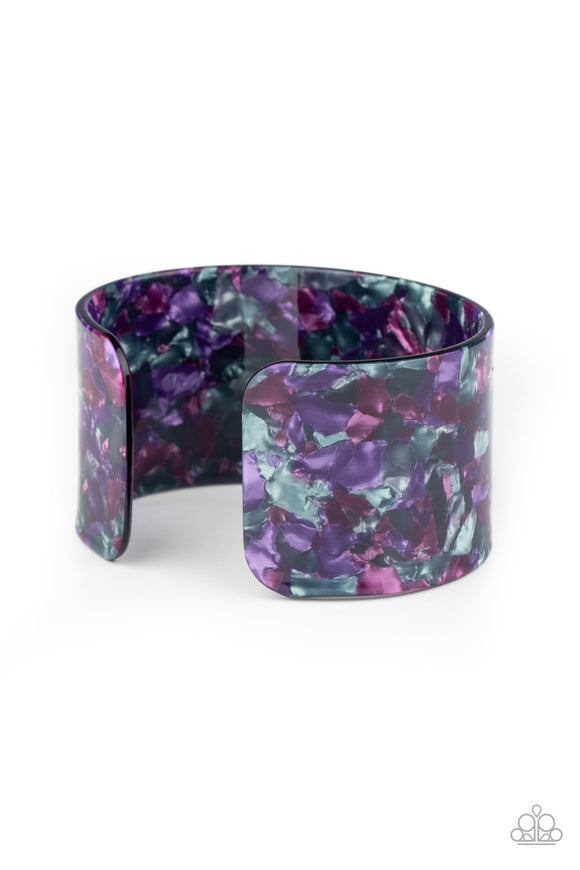 Paparazzi Accessories Freestyle Fashion Purple Bracelet - Pure Elegance by Kym