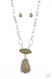 Paparazzi Accessories Rural Rapture Green Necklace - Pure Elegance by Kym