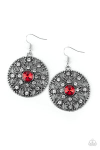 Paparazzi Accessories GLOW Your True Colors Red Earrings - Pure Elegance by Kym