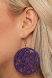 Paparazzi Accessories Fresh Off The Vine - Purple Earrings - Pure Elegance by Kym
