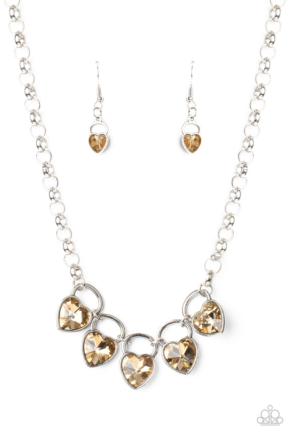 HEART On Your Heels - Brown - Pure Elegance by Kym