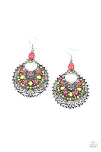 Paparazzi Accessories Laguna Leisure - Multi Earrings - Pure Elegance by Kym