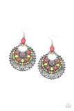 Paparazzi Accessories Laguna Leisure - Multi Earrings - Pure Elegance by Kym
