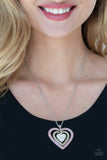 Paparazzi Accessories Bless Your Heart Pink Necklace - Pure Elegance by Kym
