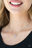 Paparazzi Accessories My Heart Goes Out To You Pink Necklace - Pure Elegance by Kym