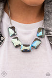 Paparazzi Accessories Heard It On The HEIR-Waves Blue Necklace - Pure Elegance by Kym