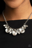 Paparazzi Jewelry Never SLAY Never - White Necklace - Pure Elegance by Kym