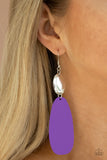 Paparazzi Accessories Vivaciously Vogue - Purple Earrings - Pure Elegance by Kym