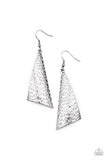 Paparazzi Accessories Ready The Troops Black Earring - Pure Elegance by Kym